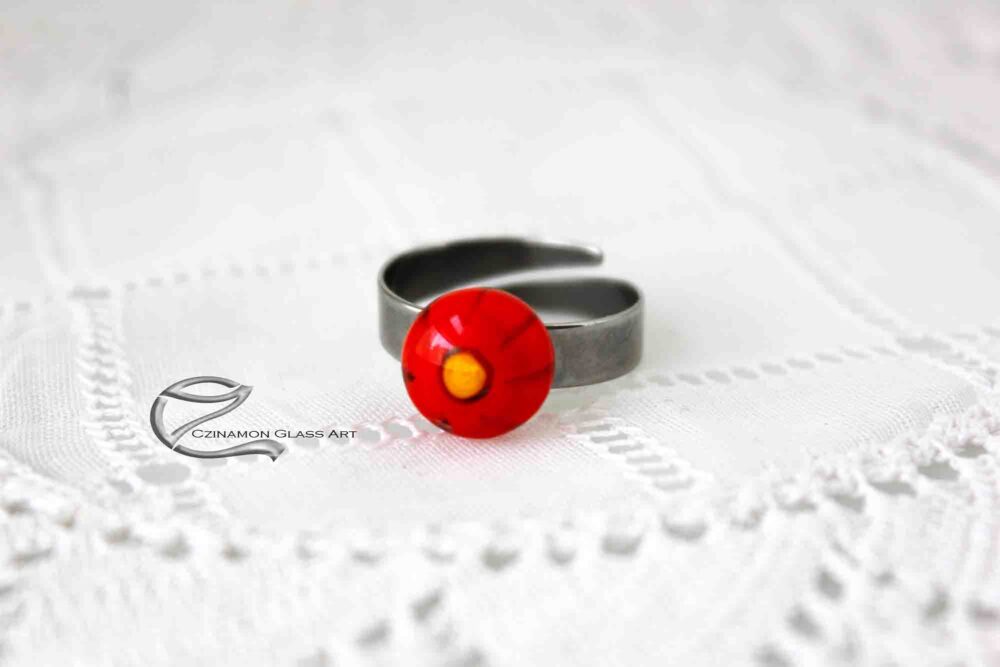 Millefiori gyűrű