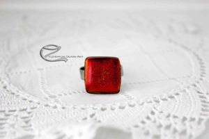 Vörös dichroic gyűrű
